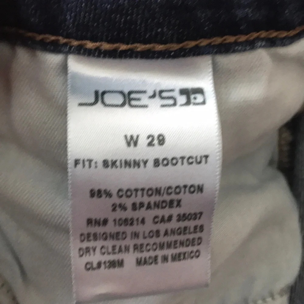 Joe’s Jeans Monica Skinny Boot Cut Jeans size 29 - Picture 5 of 8